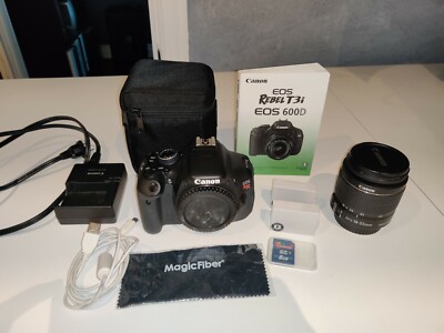 Canon EOS Rebel T3i 600D Package w/ 18-55mm Lens