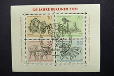 Berlin MiNr. 338-341 Block 2 Cancelled (AJ 112)