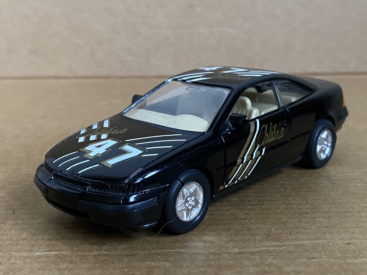 Welly Opel Calibra, 1:32 Scale, Pull Back, Die Cast, 9041, Black