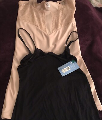 Esmara Lingerie Full- Body Shapewear And Jockey Cami Large