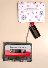 BNWT Disney Guardians of the Galaxy ''Awesome Mix Vol. 1'' Cassette Ornament