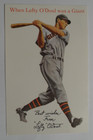 STAMPMART: USA NEW YORK LEFTY O'DOUL BASEBALLSPIELER UNBENUTZTE POSTKARTE