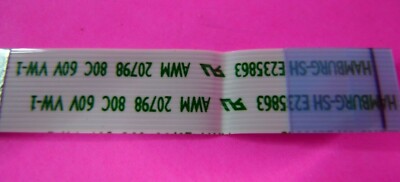 Nappe 8 Pins HAMBURG-SH E235863 - Longueur 120mm, Largeur 9mm - Occasion Fonctionnelle