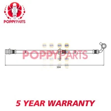 Fits Honda CR-V 2001-2007 2.0 2.2 TDi + Other Models Brake Hose Rear Poppy