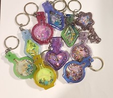 Shaker Resin Keychain Handmade Keychain