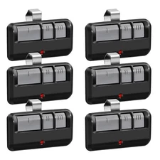 6 Pack 893MAX 893LM For Liftmaster Remote Control Garage Door Opener 315/390 MHz