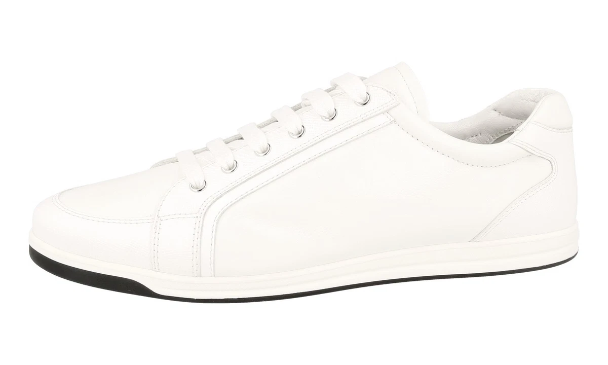 PRADA Leder Sneaker - 3E5892 - Weiss - NEU