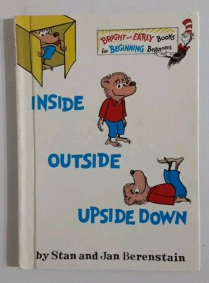 Inside Outside Upside Down Berenstain Bear | Bright And Early For Beginning Book