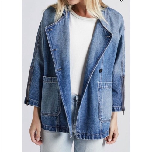 EUC Current Elliott Crosby Denim Jacket 2 Medium