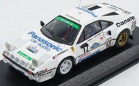 Best Model 1/43 Ferrari 308 Gtb Coupe Winner Targa Florio 1982 Modellino Statico
