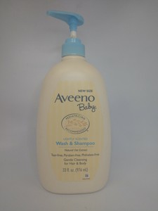 aveeno baby wash 33 oz