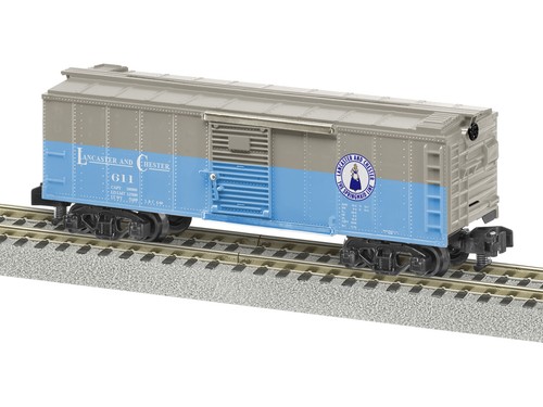 LIONEL 2019091 S GAUGE AMERICAN FLYER LANCASTER & CHESTER #611 BOXCAR ...