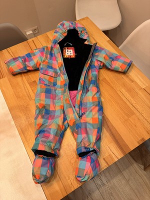 ROXY Schneeanzug 5K -Größe 6M (68)- Jumpsuit Winter~Multi-Color - Wie Neu