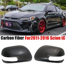 For 2011-2016 Toyota Scion Tc Hatchback Carbon Fiber Rear View Mirror Cover Trim For 2011-2016 Toyota Scion Tc Hatchback Carbon Fiber Rear View Mirror Cover Trim