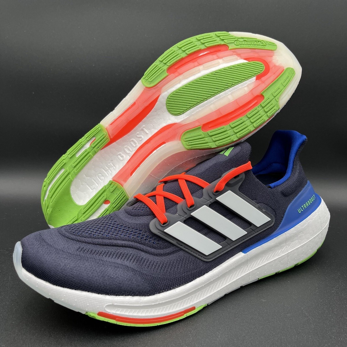 Men's Adidas Ultraboost Light Running Shoes Navy White