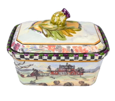 Mackenzie MacLachlan Trinket Box With Thistle Lid Childs Second Edition New