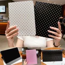 For iPad 5th 6 7 8 9th Generation 10.2 Mini 1 2 3 Air 4 Leather Case Stand Cover