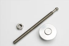 Quik Latch Mini Billet Air Cleaner Latch QL-25-AC - Satin - Each