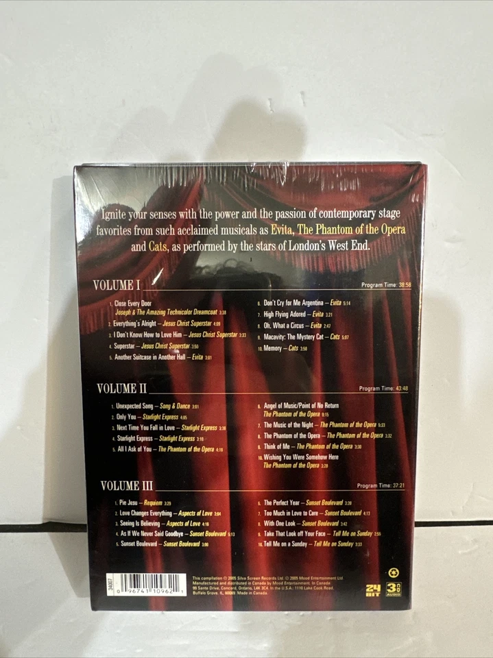 Encore! The Music of Andrew Lloyd Webber 3 CD Set 2005 - Image 2 of 2