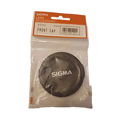 NOS SIGMA Corporation 62mm Front Lens Cap For 30mm f1.4 DC Genuine OEM Accessory