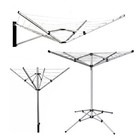 4 & 5  ARM ROTARY AIRER MULTI HANGER FREE STANDING WALL MOUNTED GROUND SPIKE PEG