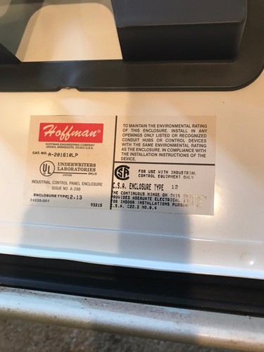 Ethernet Communications IO Module GE Fanuc Series 90-30 w/ Hoffman Enclosure - Bild 9 von 10