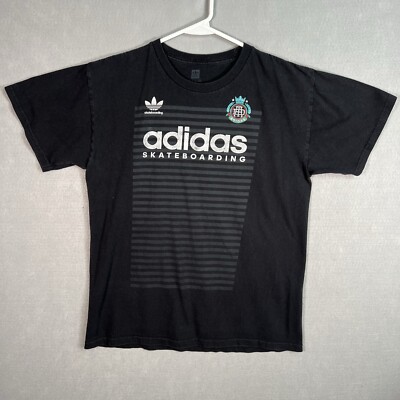 Adidas Skateboarding Graphic T-Shirt Youth XL Black 03 Boys