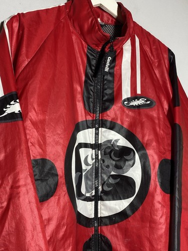 Vintage 90s Castelli Retro Shell Cycling Jacket Men’s - Picture 4 of 22