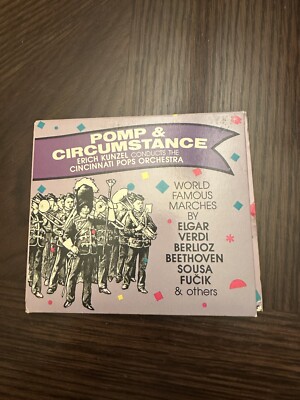Erich Kunzel Conducts Cincinnati Pops Orchestra: Pomp & Circumstance Marches CD