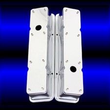 Chrome Small Block Chevy Valve Covers Tall 2 Piece For Chevy 327 350 383 400 Chrome Small Block Chevy Valve Covers Tall 2 Piece For Chevy 327 350 383 400