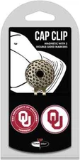 New Oklahoma Sooners Team Golf Ball Marker Set with 2 Golf Ball Markers