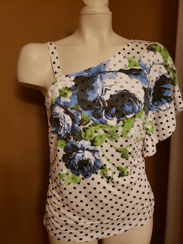 Moa Moa Dillard's Girls Polka Dot Blouse Size XL 16