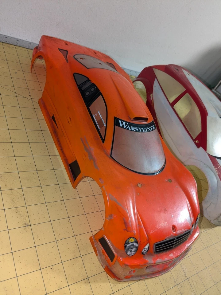 Tamiya RC 1/10 Body PAIR - Ford Focus Rally + Mercedes CLK-GTR Remote Controlled - Image 3 of 4