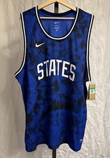 Nike Team USA USMNT x United States Basketball Jersey Blue DN1134-452 - Size XL