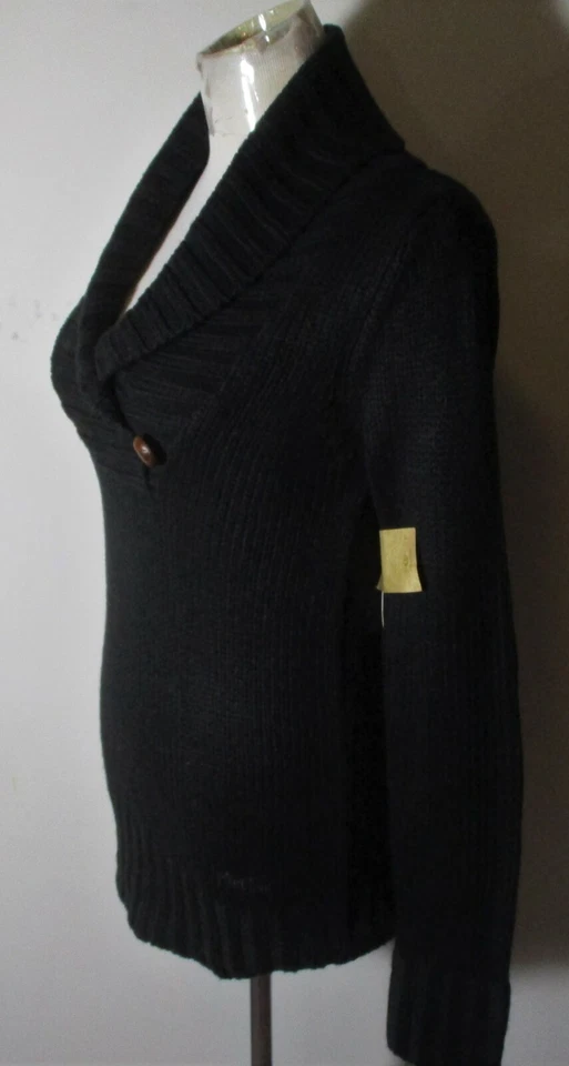 Suéter RIPCURL Negro Manga Larga Cuello en V Madera Roja Talla S Nuevo con Etiquetas $58.00 Foto 4 de 4