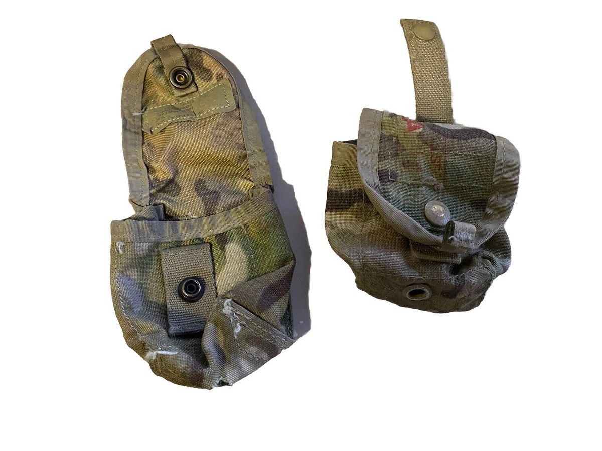 Molle Grenade Pouch, Multicam / Ocp, NSN 8465-01-580-0697, USGI  