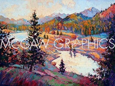 Pools of Dawn, E H, Wall Art Print Poster  11'' x 14''  2812