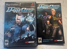 Psi-Ops: The Mindgate Conspiracy (Sony PlayStation 2, 2004) w/ Manual + Reg Card