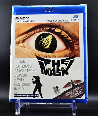 The Mask 3D [Blu Ray, 1961] Canadian / Toronto Horror, Kino Lorber - NEW!