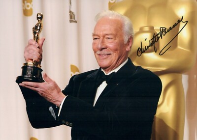 Christopher Plummer Autograph Auto Star Trek Knives Out Inside Men Priest