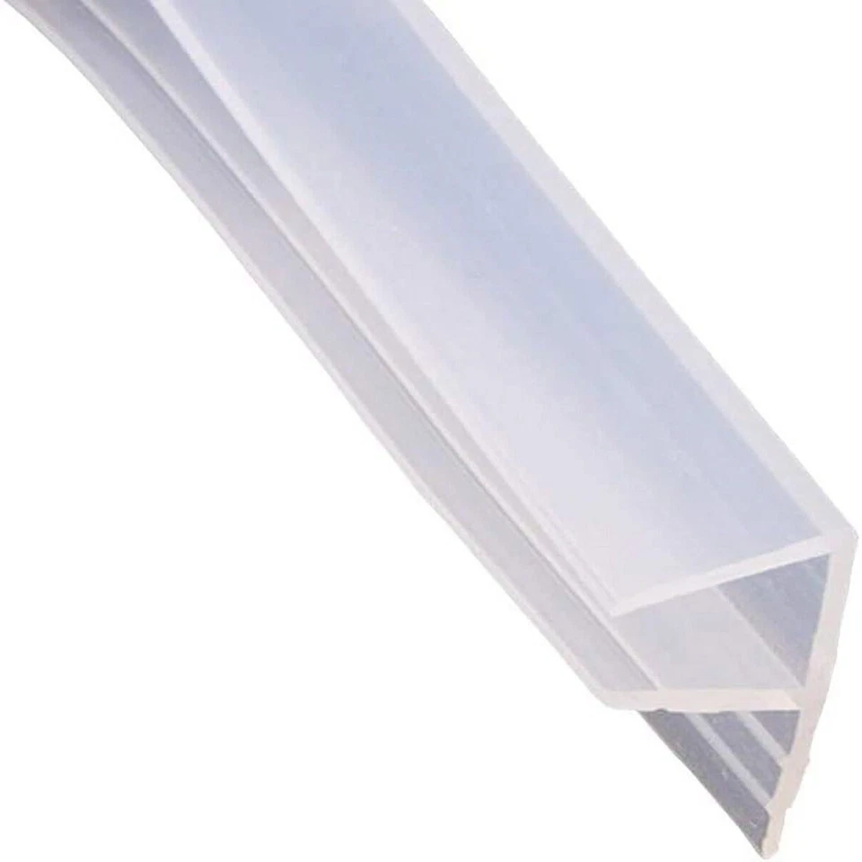 DFH GUARNIZIONE BOX DOCCIA PROFILO F RICAMBIO SILICONE TRASPARENTE 8MM 2MT 74235