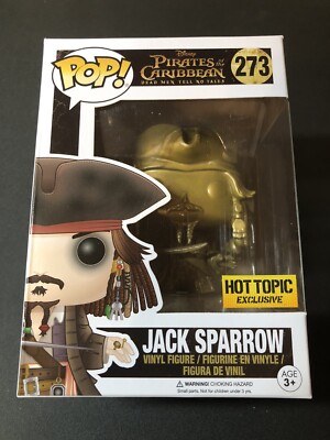 Pirates of the Caribbean #273 Jack Sparrow Hot Topic Exclusive