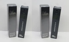 AEROPOSTALE PRIME PLATINUM EAU DE COLOGNE 0.5 OZ BOXED (LOT OF 2)