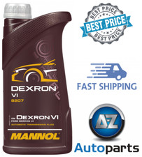 Mannol Dexron VI 6 Automatic Transmission Fluid ATF Oil Ford Mercon LV WS GM 1L