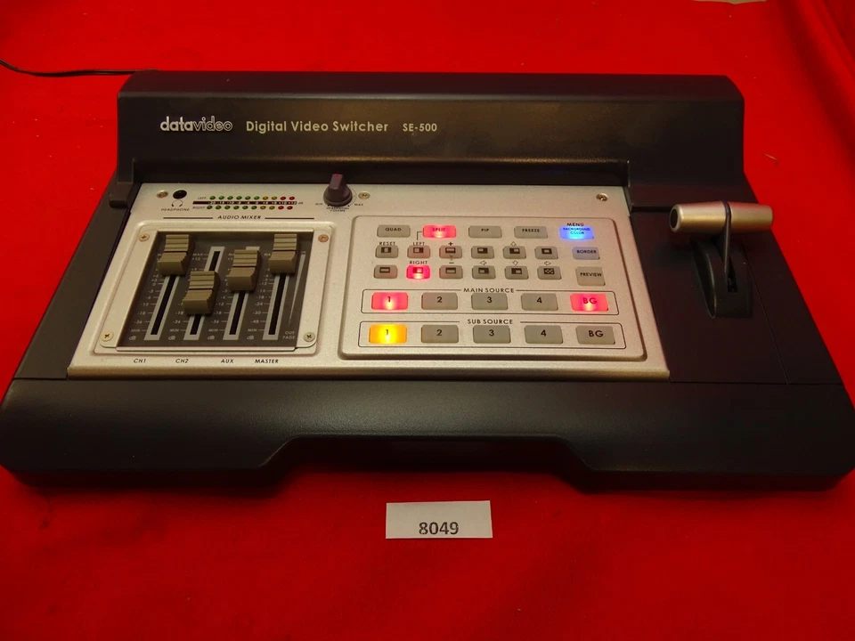 Datavideo SE-500 4-Kanal BNC Videomischer - Image 3 of 4