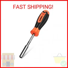 TEKPREM 1/4 Inch Magnetic Bit Driver, Screwdriver Handle for Holding Bits and Sc