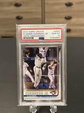 VLADIMIR GUERRERO JR 2019 Topps Update 150th ANNIVERSARY GOLD STAMP RC PSA 10
