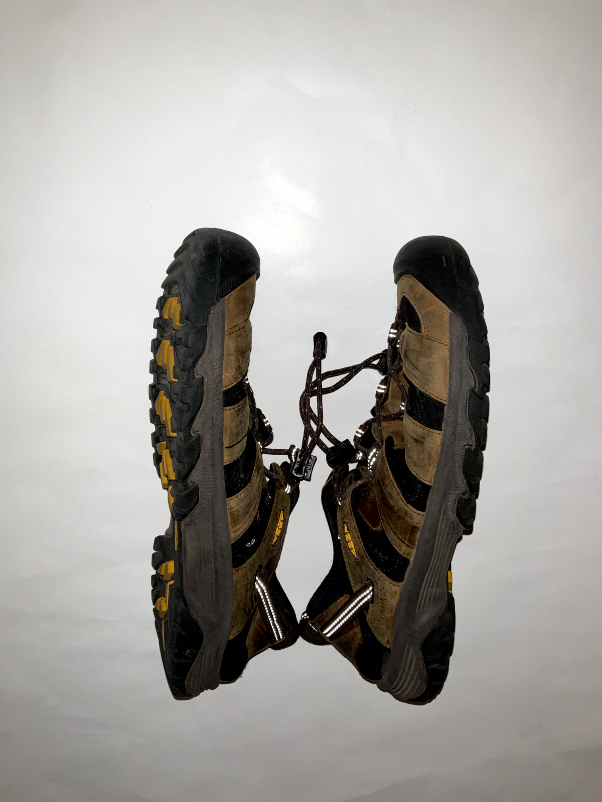 Sandali Keen Targhee III da uomo 12 in pelle marrone escursionismo sentieri sport acquatici #1022427