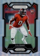 2023 Panini Prizm - Rookies Silver Prizm #394 YaYa Diaby (RC)