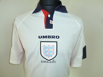 England Home football shirt 1997 - 1999 Size XL | eBay